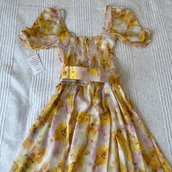 For Love & Lemons Zinna Midi Dress - Picture 4 of 9